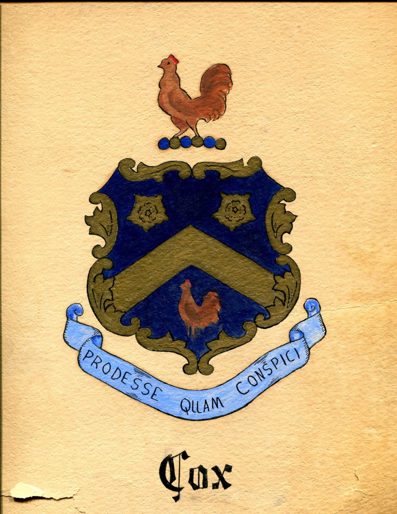 Cox Family Crest
